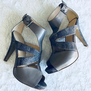 Nine West Grey Shoes Sz 7